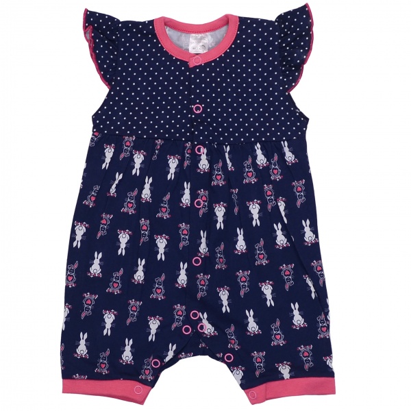 Полукомбинезон для девочки Татошка р.80 синий 1601261зцг 