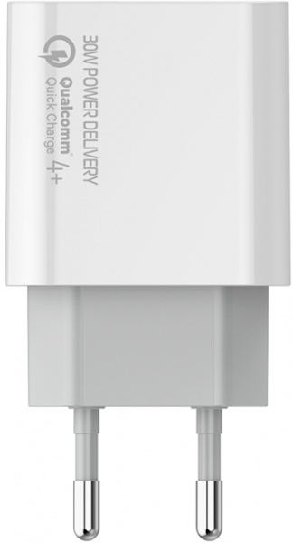 Зарядное устройство ColorWay Power Delivery Port PPS USB Type-C (30W) white (CW-CHS038PD-WT) 