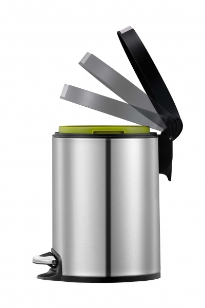 Ведро с педалью Eko ARTISTIC 5 л хром