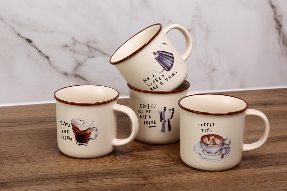 Чашка Fiora Retro Coffee Pot 355 мл