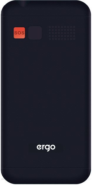 Мобильный телефон Ergo R231 Dual Sim black R231 Dual Sim (black)