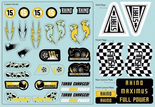 Машинка на р/у Monster Smash-Ups Носорог Синий