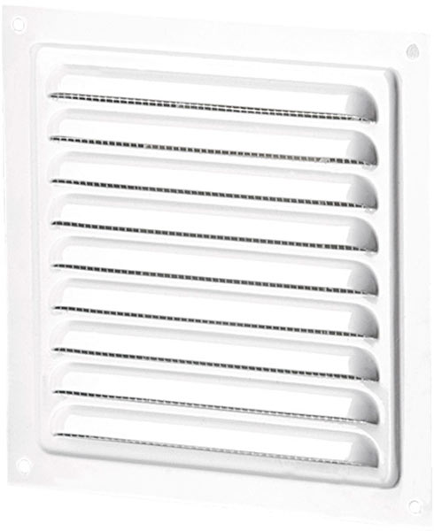 Решетка Вентс МВМ 150с сталь белый 