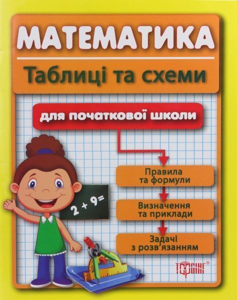 Книга Сергей Курганов «Таблиці та схеми для початкової школи. Математика» 978-966-939-016-5