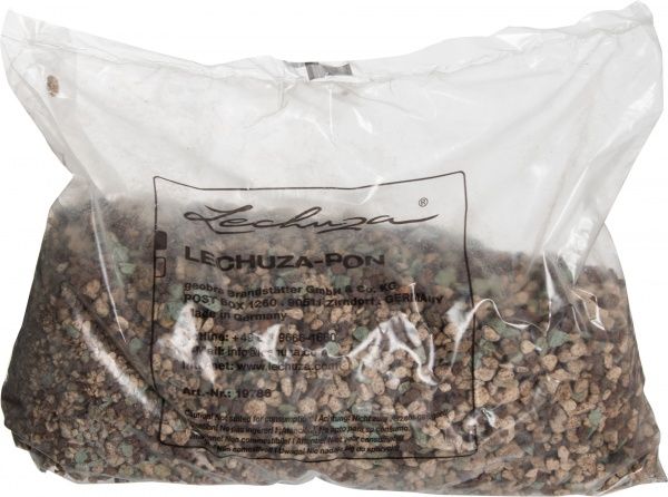 Вазон пластиковий Lechuza Cottage Nido круглий 14,3л мокко 