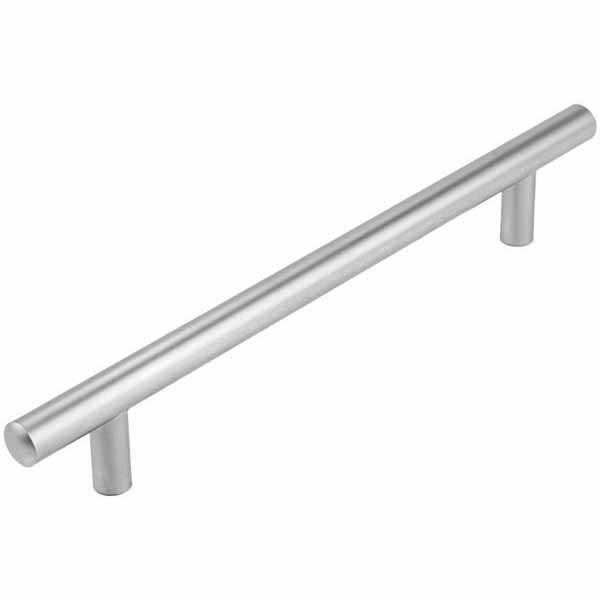 Ручка мебельная Jinaoda L530-160/220 сатин/хром