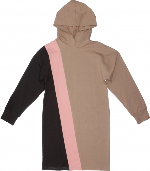 Сукня домашня жіноча Flis clothes Діагональ р. S персиковий 