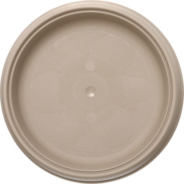 Піддон пластиковий Prosperplast Massive круглий (71371-7529) мокко 