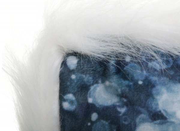 Подушка KM зі штучним хутром поліестер 45x45 см в асортименті 