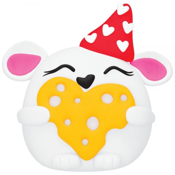 Набор для творчества Love story Мышка с воздушным пластилином Lovin 