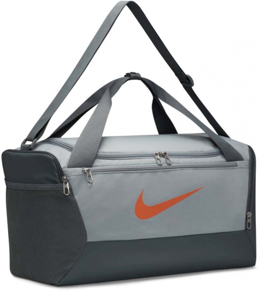 Спортивная сумка Nike Brasilia 9.5 DM3976-077 41 л серый 