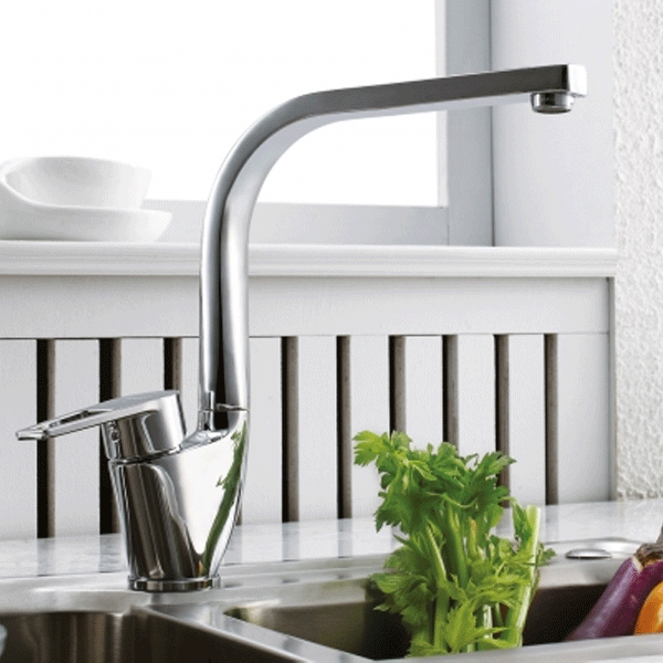 Змішувач для кухні Bravat Line F75299C-2