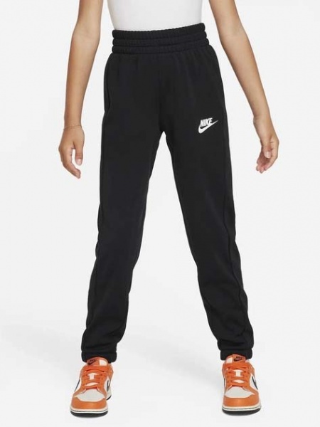 Спортивний костюм Nike K NSW TRACKSUIT POLY FZ HBR FD3067-010 р.XS чорний