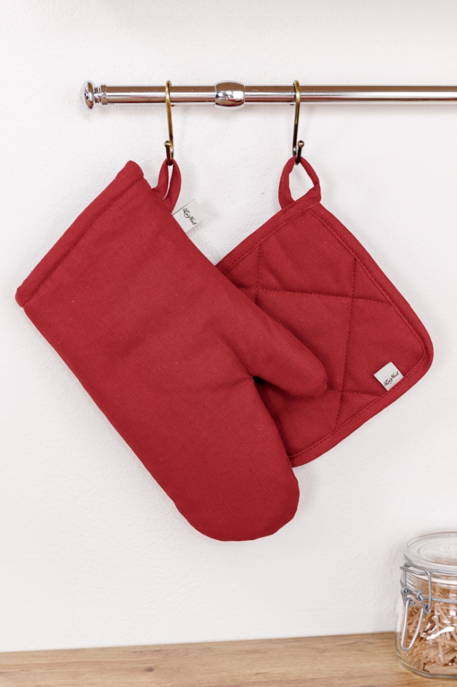 Прихватка Шипшина 20x20 см бордовий La Nuit