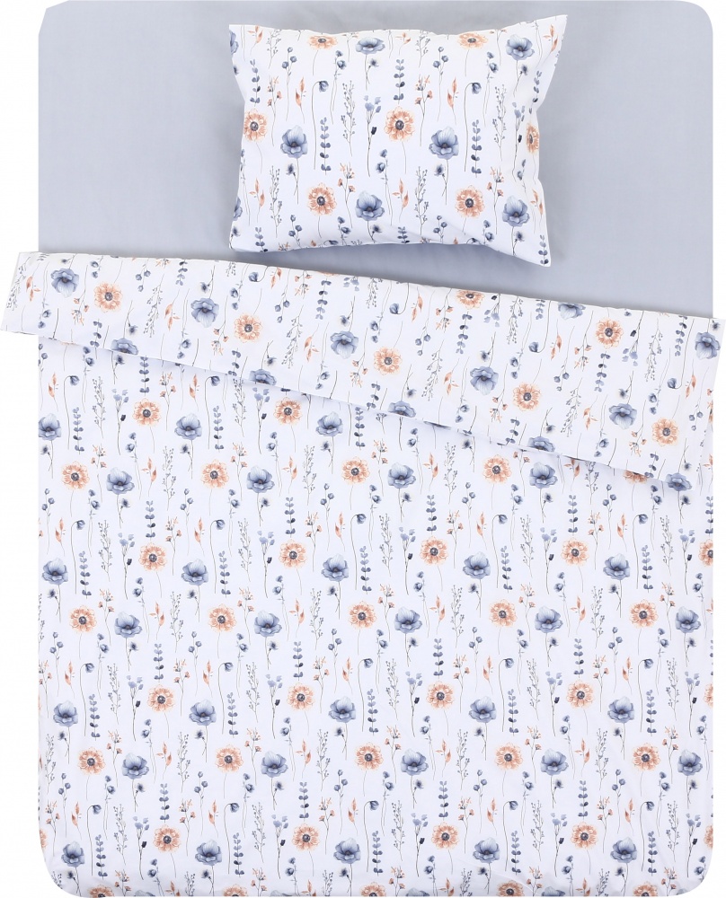 Комплект постельного белья 1.5 FLORE мультиколор Luna