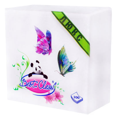 Салфетки Вest Clean 33x33 см 100 шт