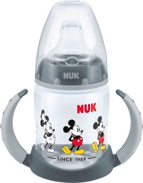 Пляшка дитяча Nuk First Choice Disney з силіконовою соскою 150 мл в асортименті