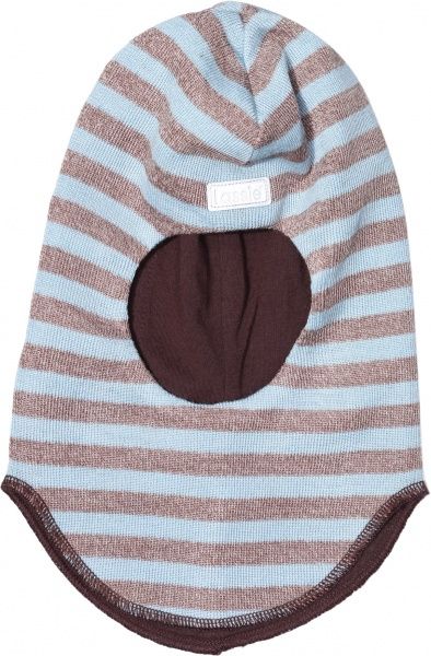 Шапка Reima для хлопчиків р.52 коричневий із блакитним 718774 