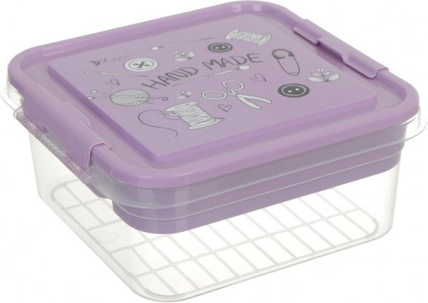 Органайзер Fashion для рукоділля 25*26*11 см фіолетовий