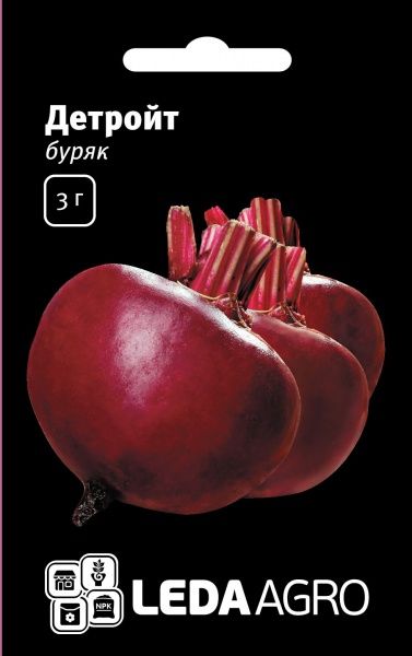 Насіння LedaAgro буряк Детройт F1 3г (4820119792155)