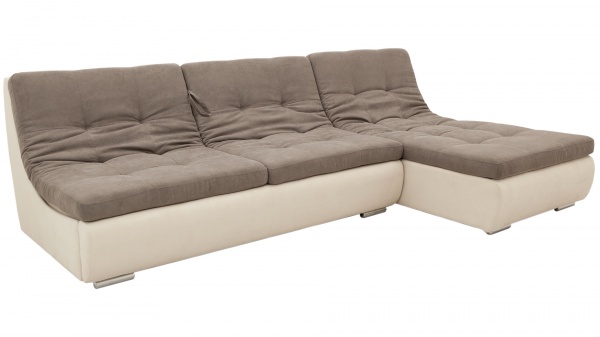 Диван модульний Кедр Сієста з алігатором бежевий 3000x1850x910 мм