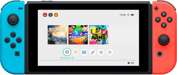 Ігрова консоль NINTENDO Switch Neon Blue/Red — фото 1