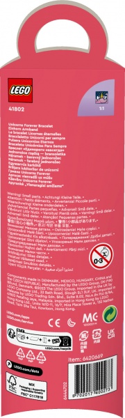 Конструктор LEGO DOTS Браслет «Unicorns Forever» 41802