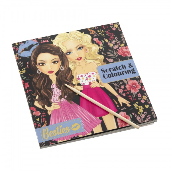 Скретч-раскраска «12 листов 961008»