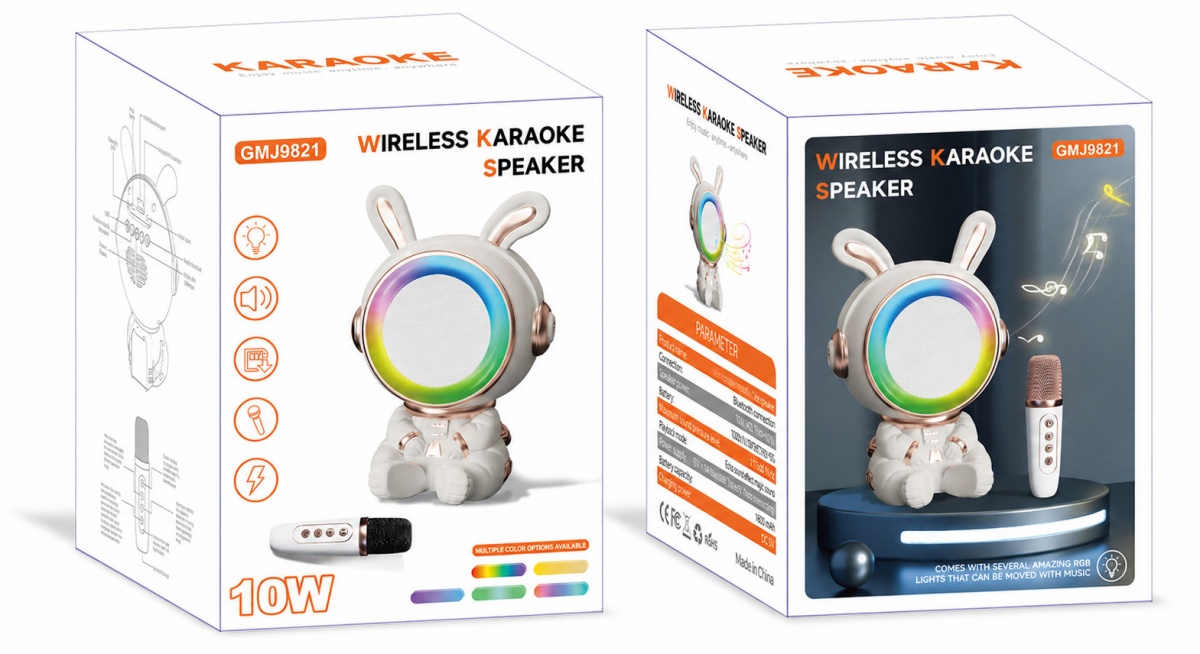 Колонка дитяча DIY TOYS Space Rabbit CJ-4877641 — фото 1