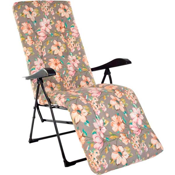 Крісло-шезлонг Olsa Альберто-2 Орхідея 64.8x119 см