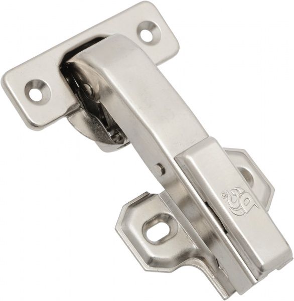 Петля накладна кут відкриття 180° рівнолежача с газовым амортизатором DC 