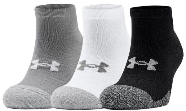 Шкарпетки Under Armour UA Heatgear Locut 1346753-035 біло-сірий р.L