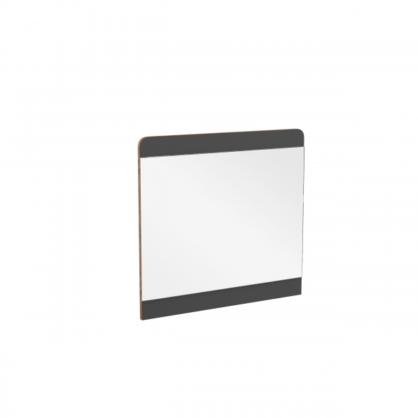Дзеркало настінне Aqua Rodos Dallas 800x750 мм антрацит 