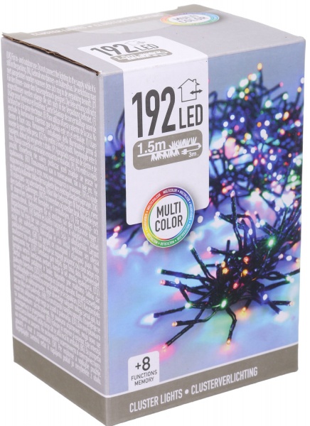 Электрогирлянда Aх9502400 встроенный светодиод (LED) 192 ламп 4,4 м 