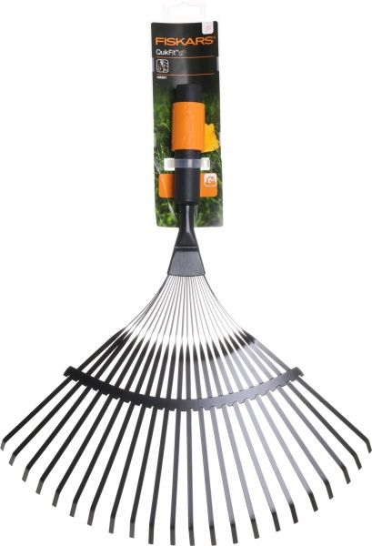 Грабли веерные Fiskars QuikFit 135201 для уборки листьев
