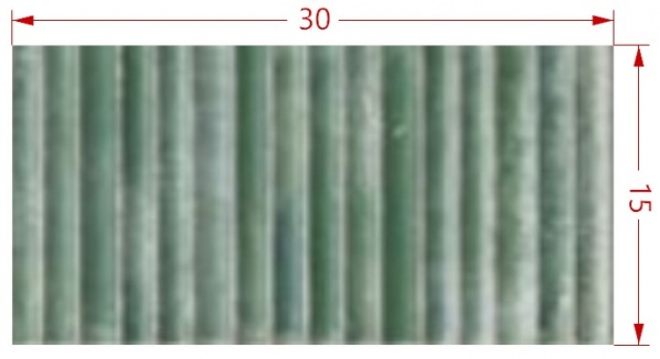 Плитка Mainzu Вінн Туркеса 15x30 