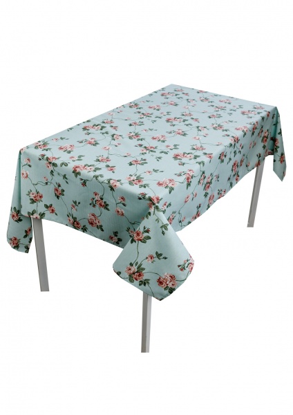 Скатертина Джульєта 136x120 см блакитний Прованс 