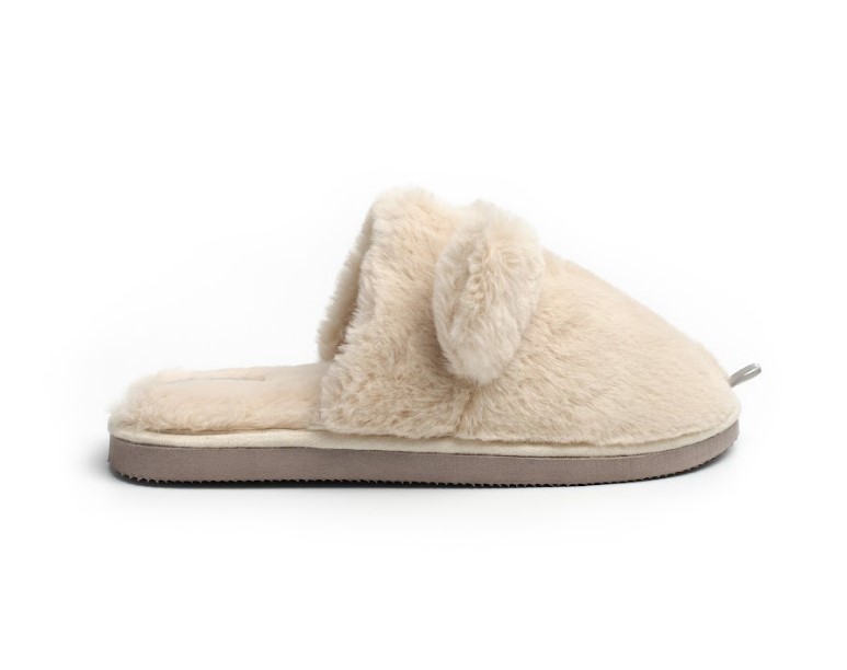 Тапочки детские Twins с ушками р.32-33 молочный 15833