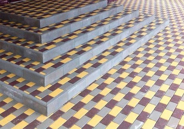 Тротуарная плитка Авеню Брусчатка 20x10x4 см сахара