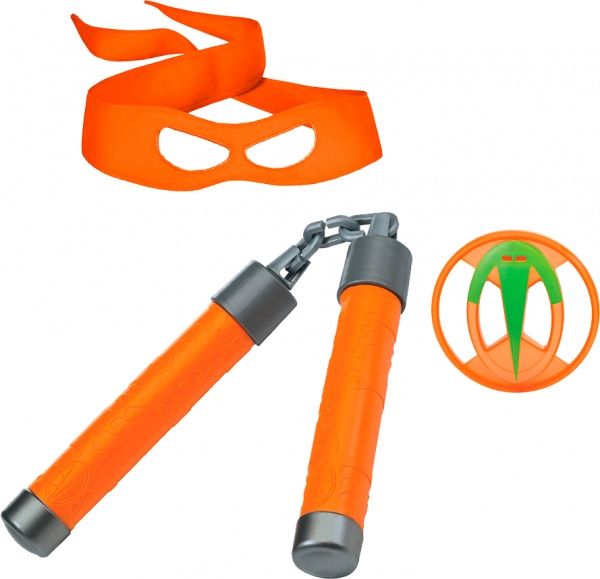 Игрушечное оружие TMNT «Эволюция Черепашек-Ниндзя» W2 - СНАРЯЖЕНИЕ МИКЕЛАНДЖЕЛО 82057