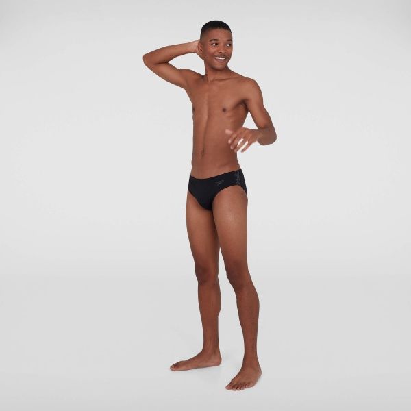 Плавки Speedo BOOMSTAR_SPLICE_7CM_BRIEF_AM 8-124209023 р.34 чорно-сірий
