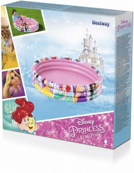 Бассейн надувной Bestway Принцессы 122х25 см 140 л 91047