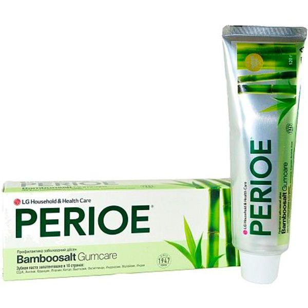 Зубна паста Perioe Бамбукова сіль догляд ясен 120 г