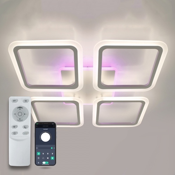 Люстра светодиодная Luminaria 120 Вт белый LOOK RGB 120W 4S WHITE 