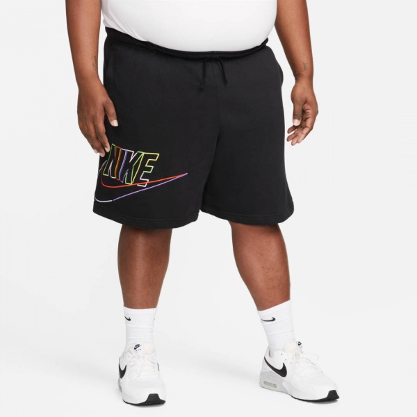 Шорты Nike CLUB+ SHORT BB MCF DX0801-010 р. 2XL черный