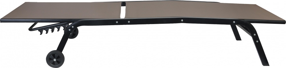 Шезлонг Indigo 55x185 см какао