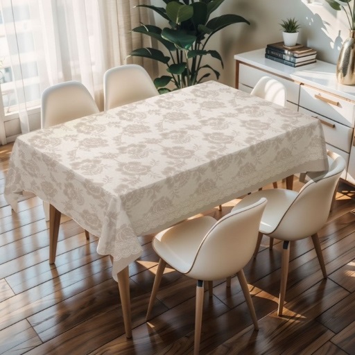 Скатерть Прованс PW195-R1393-2-2 137x200 см бежевый Dariana