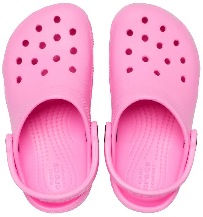 Сабо Crocs Classic Clog T TPk 206990-6SW р.23/24 розовый