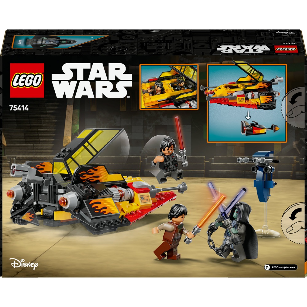 Конструктор LEGO Star Wars The Force Burner Снежный истребитель 75414