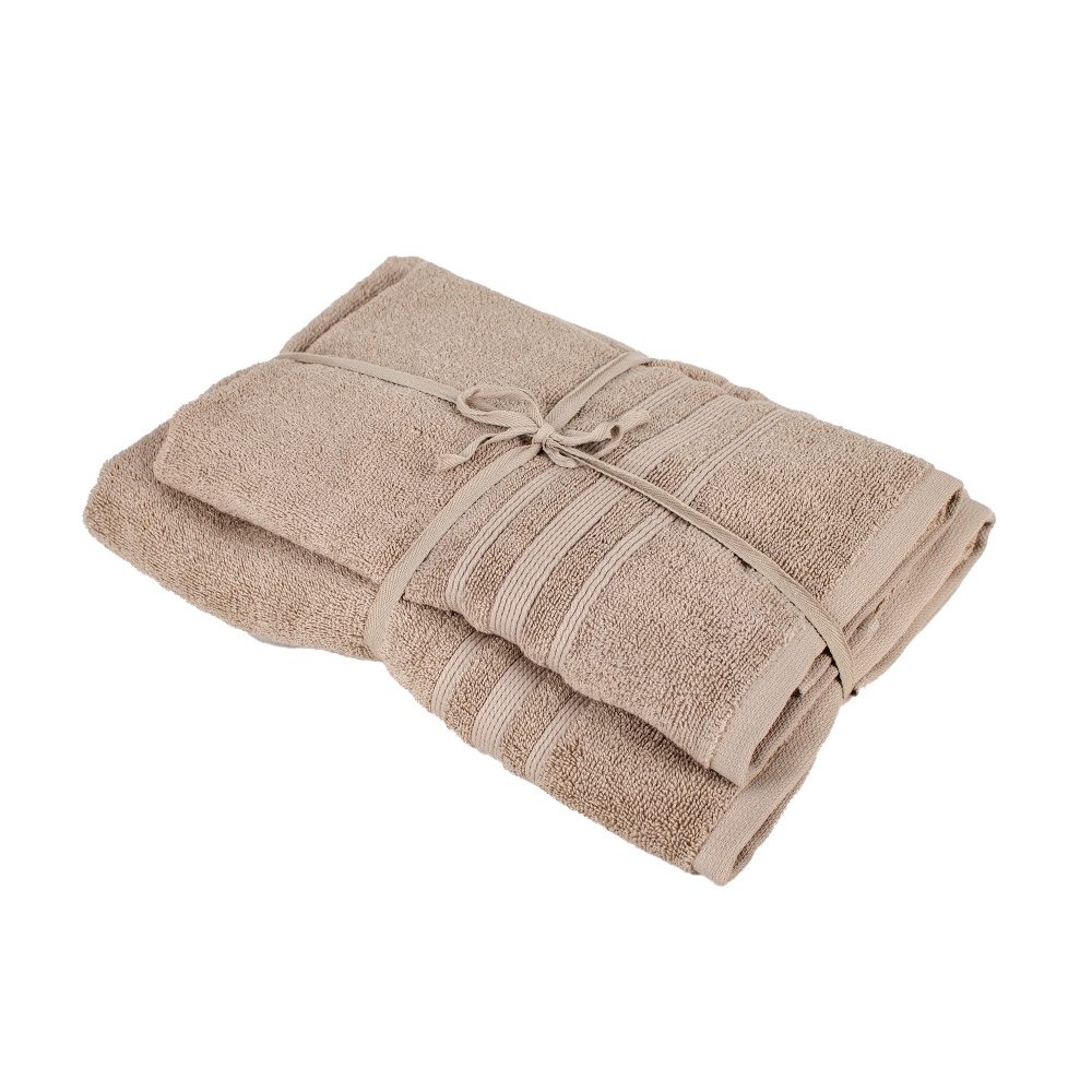 Набір рушників махрових Dylan 2 шт. бежевий La Nuit